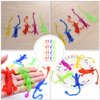 NUOBESTY Stretchy Sticky Lizards Toys Stretchy Rubbery Sticky Lizards Stretchy Sticky Toys for Kids Party Favors Goodie Bags Easter Egg Basket Stuffers Pinata Filler Students Rewards, 20Pcs