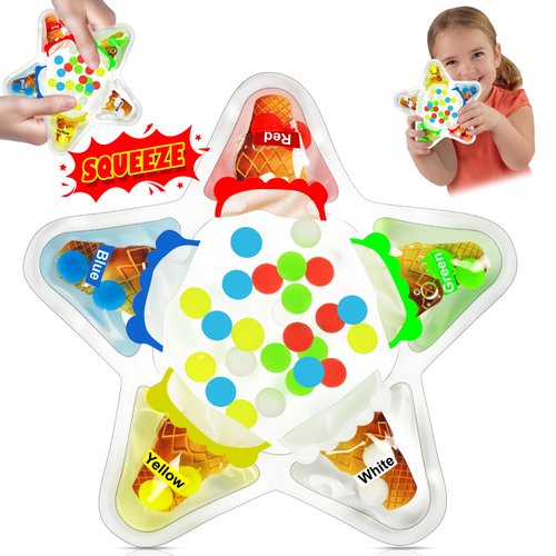 Ancitoy Color Sorting Sensory Toys, Montessori Counting Matching & Sorting Fine Motor Games for Toddlers, Educational and Calm Down Toys, Preschool Learning Toys for Boys & Girls Ages 3+