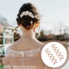 TUUXI 10pcs Spiral Hair Pins 2 Inch Rose Gold Metal Screw Hair Pins Fast Bun Spiral Bobby Pins Hair Accessories for Hair Style