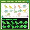 144Pcs Dinosaur Party Favors for 12 Kid, Dino Birthday Party Favors Include Dinosaur Bubble Wands Hatching Eggs Bags Art Kit Silicone Rings Bracelets Stickers for Dinosaur Birthday Party Supplies