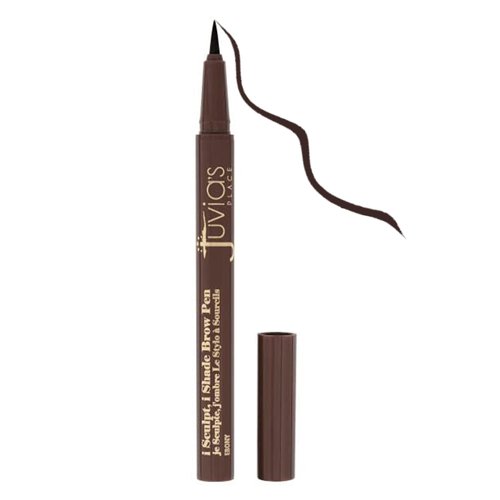 Juvia's Place iSculpt, iShade Eyebrow Pen - Brow Contour Pen, Eyebrow Pen Definer, Waterproof Eyebrow Shaper Pen, Eyebrow Filler Pen Makeup, Long-lasting Brow Liner Makeup Pen (Ebony)