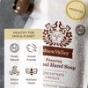 Moon Valley Foaming Hand Soap Refill Pouch, Two-Pack Unscented Soap, Vegan and Non-GMO, Environmentally Friendly Option