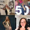 50th Birthday Decorations Women Birthday Headband,50 Birthday Queen Sash and Crown,50th Birthday Crown and Sash,50th Birthday Tiara,50th Birthday Gifts for Women,Happy 50th Birthday Party Decorations