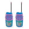 Sakar Peppa Pig Molded Walkie Talkie for Kids, Safe and Flexible Antenna, Over 1000ft Range, Easy-to-Use Power Switch, Belt Clip, Pack of 2, Camping Accessories, 2-Pack, Outdoor Toys