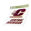 Desert Cactus Central Michigan University Stickers Chippewas Vinyl Decal Laptop Water Bottle Car Scrapbook11.38x8.98 (4 Inch Set V1)