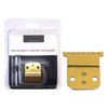 BUTITNOW Trimmer Replacement T Blade Set Compatible for Andis Slimline Pro Li D-7 D-8 Model D7#32655 D8#32105#32400 Upgraded Carbon Steel Long Life Close Cutting Blade Easy Installation (Gold)
