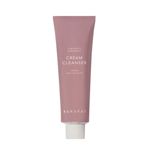 RANAVAT Cream Cleanser - Daily Facial Cleanser Doubles as Waterproof Eye Makeup Remover - Gentle Face Wash to Detoxify and Nourish (3.4 oz)