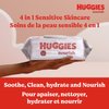 Huggies Nourish Baby Diaper Wipes, Scented Baby Wipes, 2 Push Button Packs (112 Wipes Total)