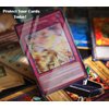 DeElf 1000ct Clear Card Sleeves for Yu-Gi-Oh Game Cards 59 mm x 87mm