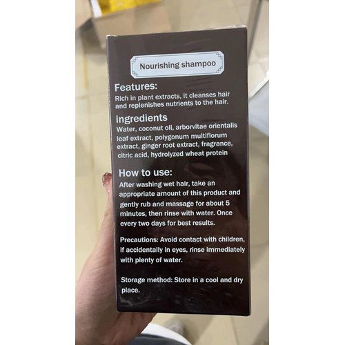 Ginger Plant Extract Anti-Hair Loss Shampoo, for Women Men Hair Strengthening & Nourishing (2box*20pcs)