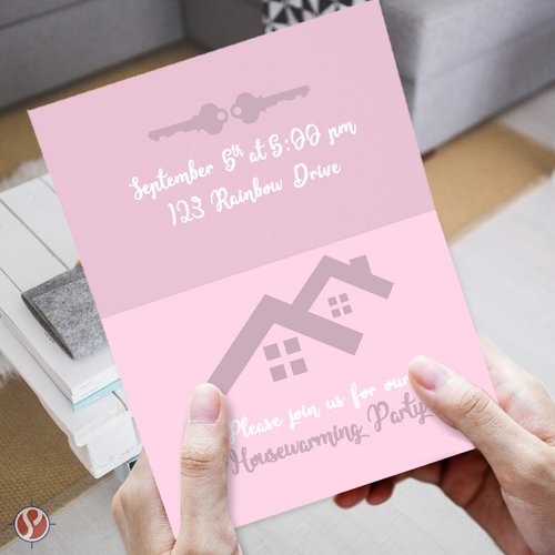 Bright Color Folding Greeting Cards | 5” x 7” Inches When Folded in Half | 50 Sheets Per Pack | Ultra Pink