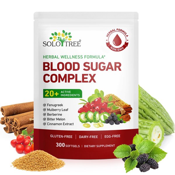Pegciz Blood Sugar Complex Support – 20+ Herbal Ingredients with Cinnamon, Berberine, Bitter Melon & Mulberry Leaf – Metabolism & Energy Wellness Formula – 300 Capsules (100-Day Supply)