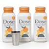 DOSE for Your Liver Cleanse Detox & Repair, Organic Milk Thistle Supplement with Turmeric, Dandelion, Ginger, and Orange, Promotes Optimal Liver Function,16oz Bottle, 3 Pack (3 Weeks Supply)