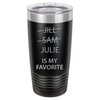 Customizable My Favorite Child Funny Tumbler with Name, Custom Mom & Dad Gifts, Christmas Gifts from Son Daughter, Christmas Funny Gifts for Parents, Birthday Gifts for Dad Mom