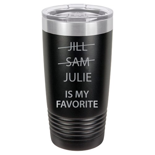 Customizable My Favorite Child Funny Tumbler with Name, Custom Mom & Dad Gifts, Christmas Gifts from Son Daughter, Christmas Funny Gifts for Parents, Birthday Gifts for Dad Mom