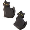 Wilton Food Items Black CAT Royal Icing Decor