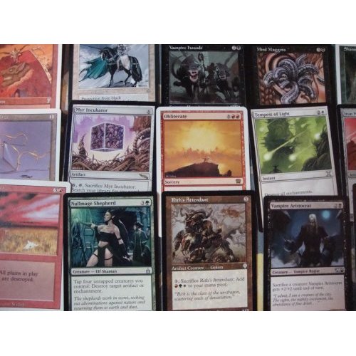 100 Magic the Gathering Cards Premium MTG Cards Includes 50+ Rares/Uncommons Collection Foils/mythics possible!