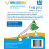 Impressive Smile Floss Picks Mint Flavor | Extra Strong | 150-Count | 1-Pack