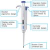 YiheoZux 0.5-10ul Single Channel Pipette Manual Adjustable Variable Volume Laboratory High Accurate Lab Micropipette Scientific Pipettor Dropper