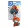 Animal Planet Puppy Teething Toy: 11" Rope w/Spikey Ball for Small/Medium Dogs. Rope-n-Tug Encourages Mild & Less Aggressive Chewers to Safely Play Without The Mess