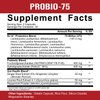 5% Nutrition Rich Piana Digestive Defender | Probio-75 & Digestive Enzymes Digestion Supplement | Premium Quality Enzymes with Probiotics and Prebiotic Fiber | 120 Gelatin Capsules (30 Svgs)