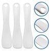 Ipetboom 3Pcs Metal Makeup Spatula Tool, Cosmetic Spoon Mini Spoon Beauty Scoop for Mixing, Facial Cosmetic, Face Mask Skincare Stick Applicator (Silver)