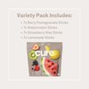 Cure Hydration | Plant-Based Electrolyte Drink Mix | No Added Sugar | Dehydration Relief Powder Made with Coconut Water | Non-GMO | Vegan | FSA & HSA | 28 Servings - Variety Pack