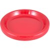 JAM PAPER Round Plastic Party Plates - Medium - 9 inch - Red - 20/Pack