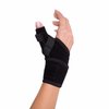 DonJoy DA161TB01-BLK Wrap Around Stabilizing Thumb Splint, Black, Adjustable, Fits 5.5" to 9.5"