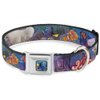 Dog Collar Seatbelt Buckle Dory 5 Friends Under The Sea 16 to 23 Inches 1.5 Inch Wide
