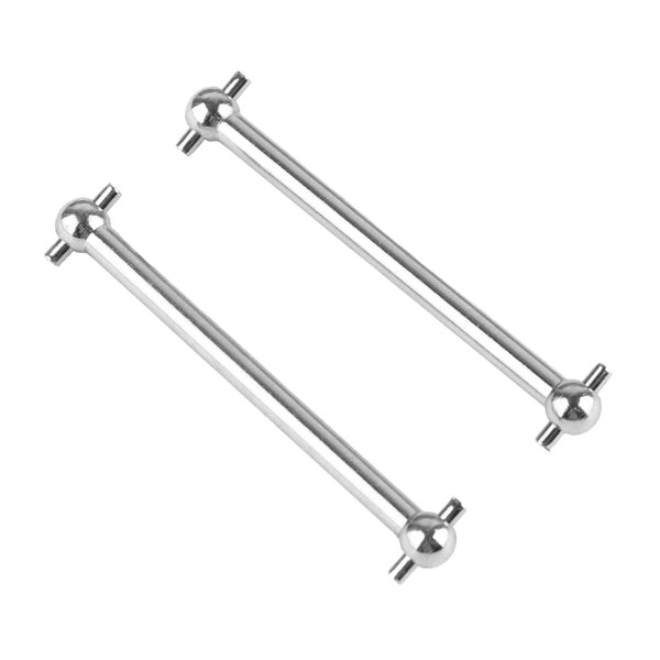 ZLXHDL 2Pcs RC Aluminum Alloy Rear Dogbones Drive Shaft, Stub Wheel Axle Compatible for wltoys 16889 1/16 RC Car Spare Parts Upgrade M16106