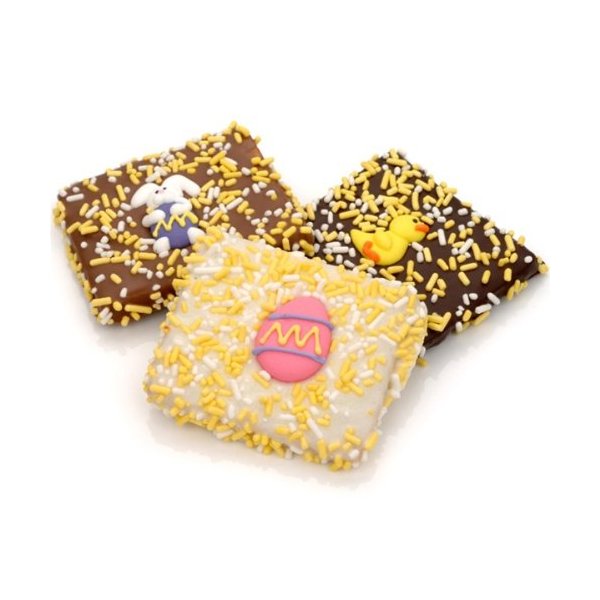Easter Chocolate Dipped Graham Crackers - Set of 12