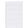 StringKing Type 3s Semi-Soft Lacrosse Mesh Piece (White)