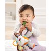 Skip Hop Bandana Buddies Baby Activity and Teething Toy with Multi-Sensory Rattle and Textures, Elephant
