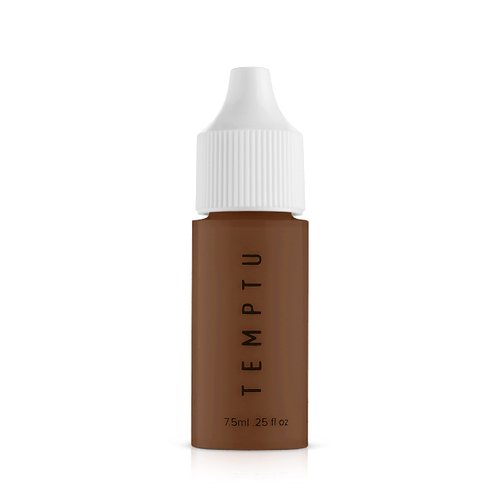 TEMPTU SilkSphere Airbrush Foundation: Long-Lasting Liquid Makeup, Medium-Full Coverage | 4-In-1 Formula Foundation, Primer, Concealer & Corrector | Luminous, Dewy Finish | 16C Hazelnut | .25 Fl Oz