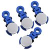 Hobbypark 4PCS Aluminum Magnetic Stealth Invisible Body Post Mounts for 1/10 RC Car (Navy Blue)