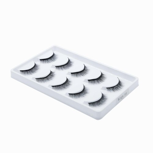 LaDulcie Wispy false eyelashes with thicker. Lightweight & Comfortable, more natural eyelash tips.N on-toxic, Reusable and contact lens friendly, 5 Pairs/box (Wispy-310)
