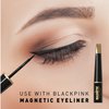 BlackPink Mink 5D Magnetic Lashes Liner-Lash 2 Step Simple Lover Fluffy Lash Fluffy Reusable Light Weight False Lashes Fake Eye Lash (BPM104)