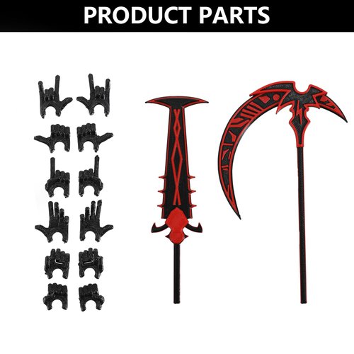 Pekuality T13 Action Figure 5.5 inch-Robo 13 Assembly Completed-3d Printed Action Figure Multi-Jointed Movable-Titan 13 Action Figure-Dummy 13 Titan 13 Toys-Gifts Desk Decoration（Red）