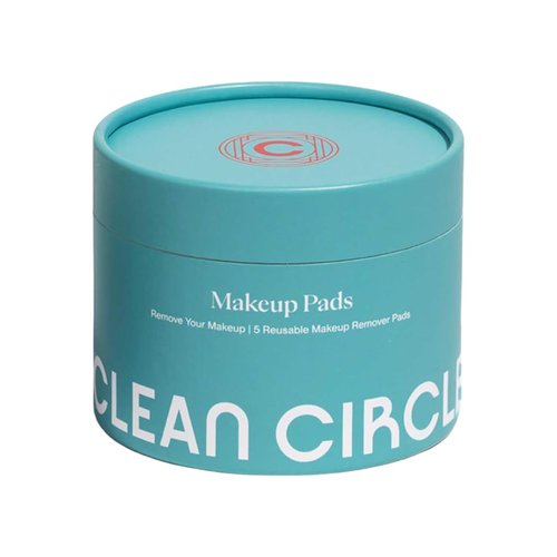 Clean Circle Reusable Makeup Remover Pads - Zero Waste Cosmetic Pads - Face Pads - Reusable Makeup Remover