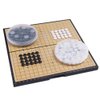 SongYun Magnetic 19x19 Go Game Set 11-Inch Folding Board with 361 Single Convex Plastic Go Stones and Plastic Go Bowl Portable Go Set - Classic Strategy Board Game (Go/Baduk/Weiqi)