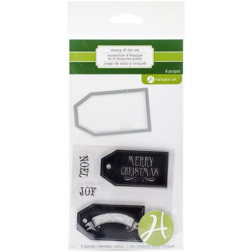 Hampton Art Stamp and Die Set, Tag