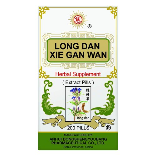 Solstice Long Dan Xie Gan Wan Herbal Supplement (200 Pills)