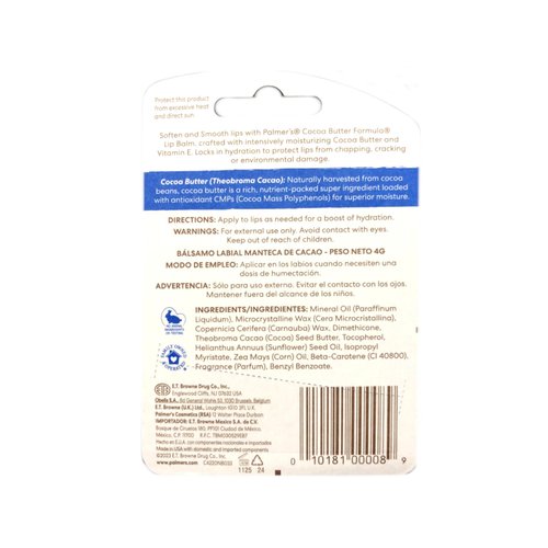 Palmer's Cocoa Butter Formula Lip Balm 0.15 oz (Pack of 9)