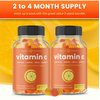 Vitamin C Gummies for Adults & Kids | 5-in-1 Immune System Support with Elderberry, Rosehips, Citrus Bioflavonoids & Acerola Cherry | Vegan VIT C Immunity Booster Supplement Chewable Gummy (2 Pack)