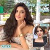 KooKaStyle Clip in Hair Extensions for Women with Thinning Hair，7PCS 20 Inch Thick Long Wavy Hair Extensions Clip Ins，Chocolate Brown with Dark Brown Synthetic Hairpiece for Daily Use Voluminous Look