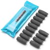 13 Extra Coarse Replacement Roller Refill Heads Compatible with Amope Wet Dry Electronic Foot File Refill(13 Extra Coarse for Wet & Dry) Black
