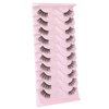wiwoseo False Eyelashes Half Lashes Natural Wispy Fluffy Faux Mink Lashes DIY Extension Eyelashes 16MM Fake Eyelashes 10 Pairs Pack