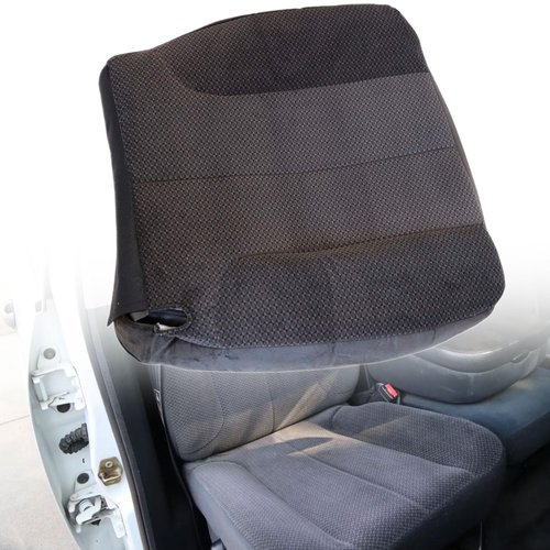 GXARTS Passenger Side Bottom Cloth Replacement Seat Cover Dark Gray Compatible with Dodge Ram 1500 2500 3500 SLT SLT Plus Sport 4X4 2WD Single-Cab Quad-Cab Gas Cummins Diesel 2003 2004 2005