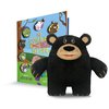 The Tooth Brigade Book and Tooth Fairy Pillow Bundle, Interactive Set Includes 8" Plush Toy with Lost Tooth Pocket and The Tooth Fairy's Best Day Ever! Hardcover Book (Acorn Black Bear Bundle)